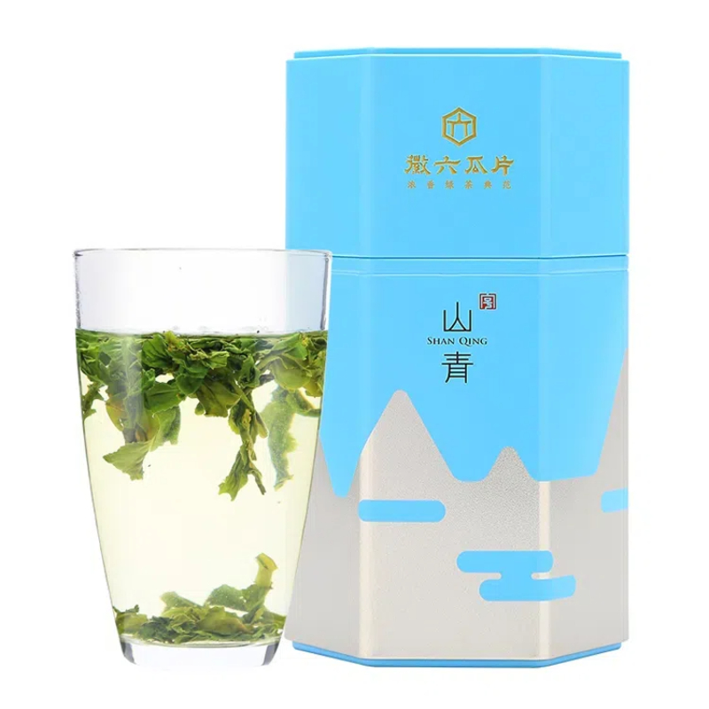 徽六 六安瓜片 250g 绿茶特二级山青  天蓝色（单位：罐）